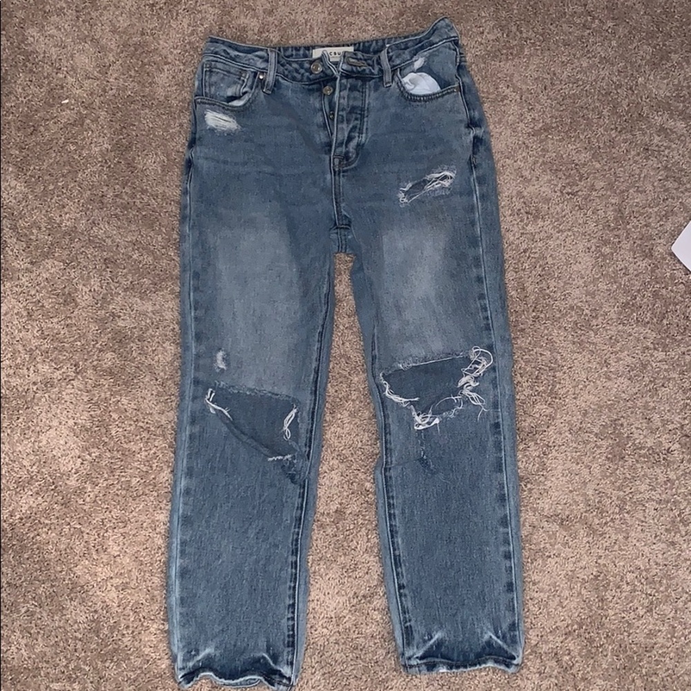 Pacsun high wasted Favorite blue mom jeans! - Picture 1 of 4